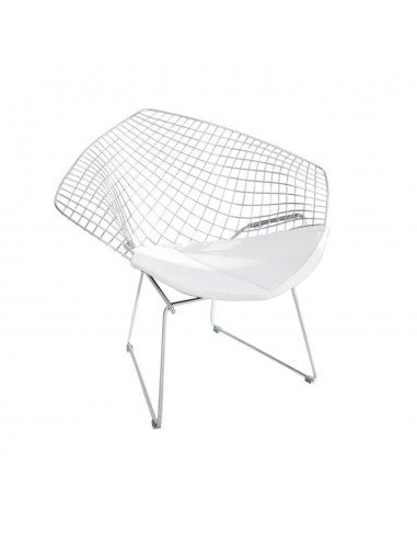 Sillón Bertoia Diamond Cromado